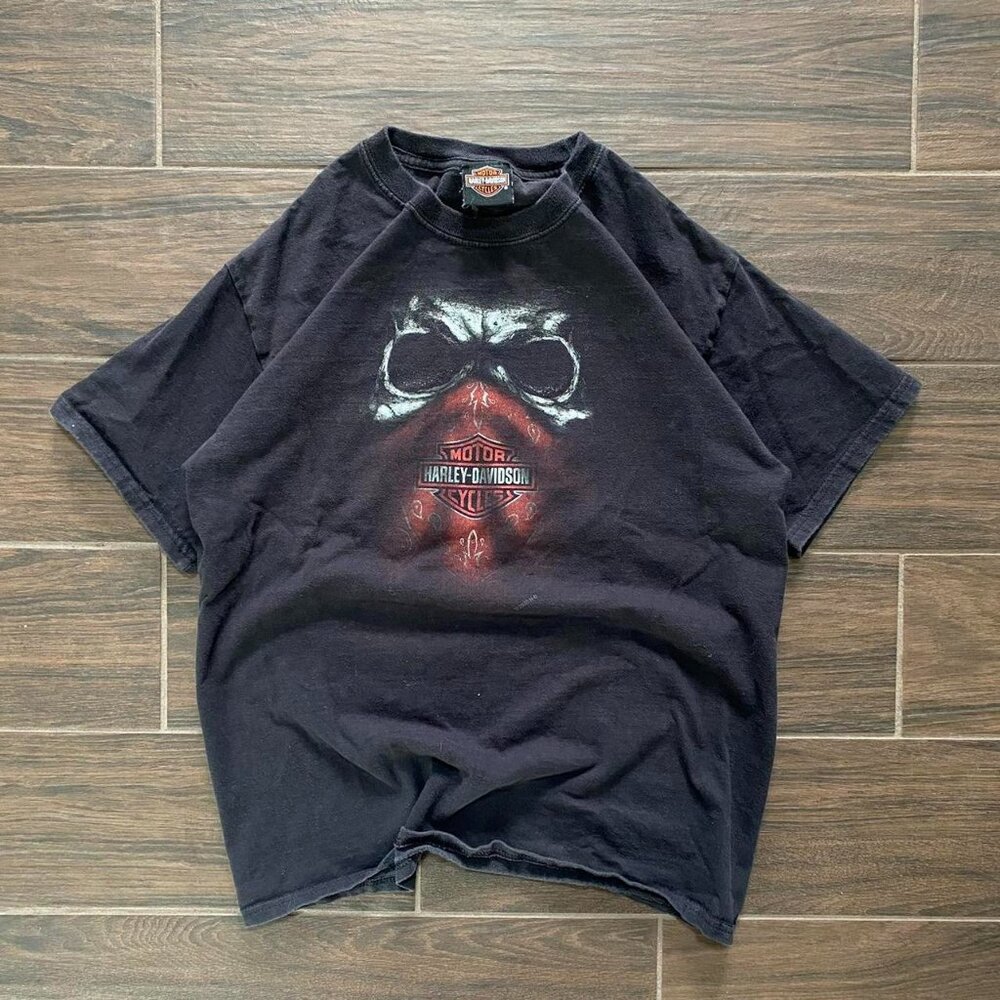 Harley Davidson Men's Black T-shirt